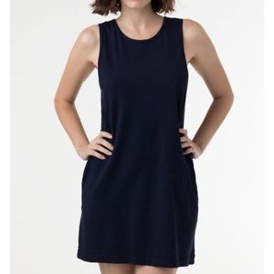 Los Angeles apparel tank dress - washed black